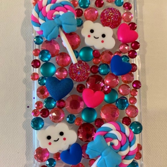Kawaii Candy in the Sky Phone Case - Picture 2 of 2